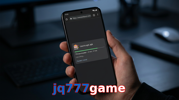 Main screen of Jq777game apk page for PK players