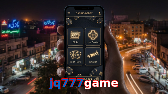 Main screen of Jq777game app page for PK players