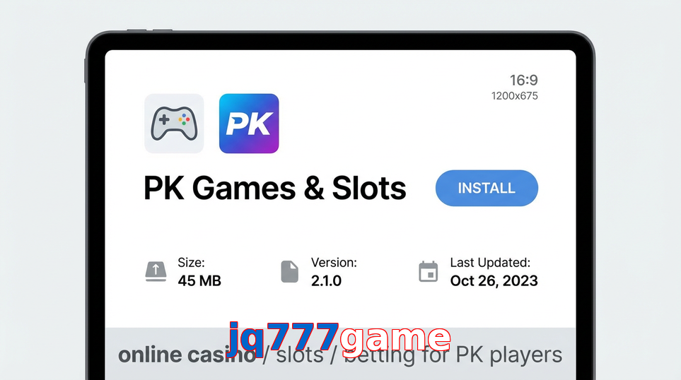Game list for Jq777game gameapk section