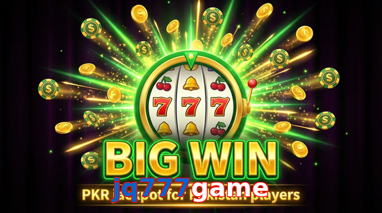 Big win animation on Jq777game slot game